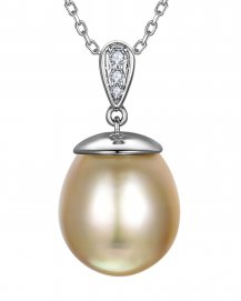 PEARL DIAMOND PENDANT (TP4360)