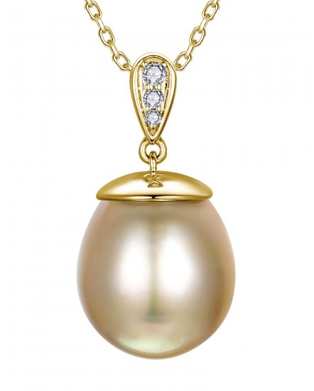 PEARL DIAMOND PENDANT (TP4360)