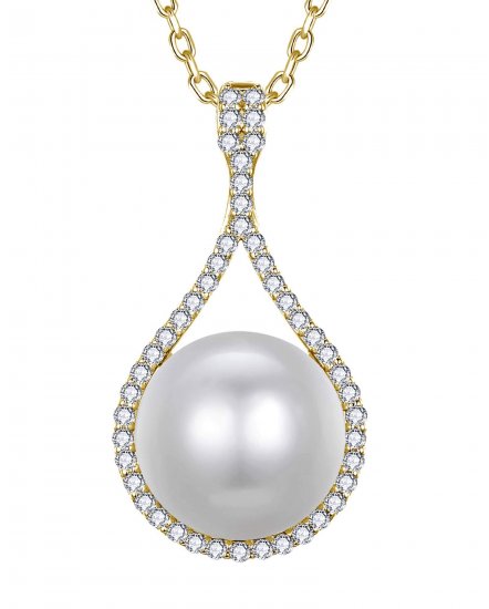 PEARL DIAMOND PENDANT (TP4361)