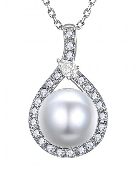 PEARL DIAMOND PENDANT (TP4362)