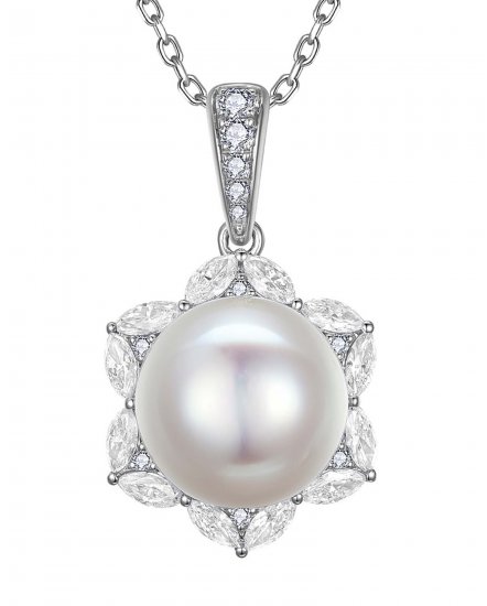 PEARL DIAMOND PENDANT (TP4363)