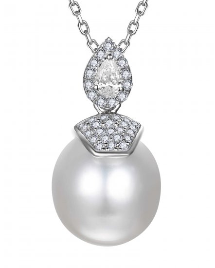 PEARL DIAMOND PENDANT (TP4364)