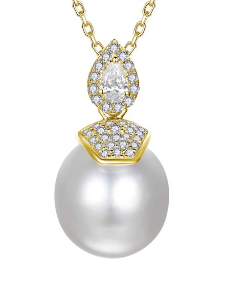 PEARL DIAMOND PENDANT (TP4364)