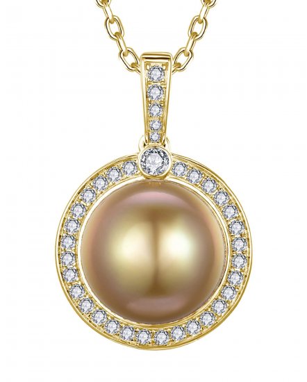 PEARL DIAMOND PENDANT (TP4365)