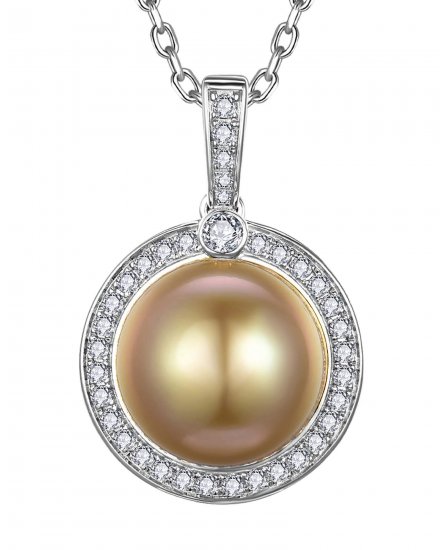 PEARL DIAMOND PENDANT (TP4365)
