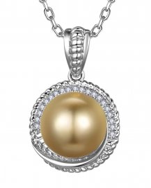 PEARL DIAMOND PENDANT (TP4366)
