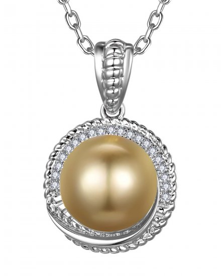 PEARL DIAMOND PENDANT (TP4366)