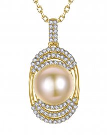 PEARL DIAMOND PENDANT (TP4368)