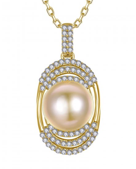 PEARL DIAMOND PENDANT (TP4368)