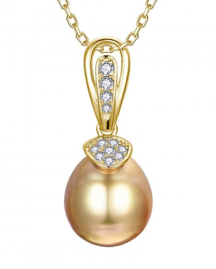 PEARL DIAMOND PENDANT (TP4370)