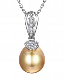 PEARL DIAMOND PENDANT (TP4370)