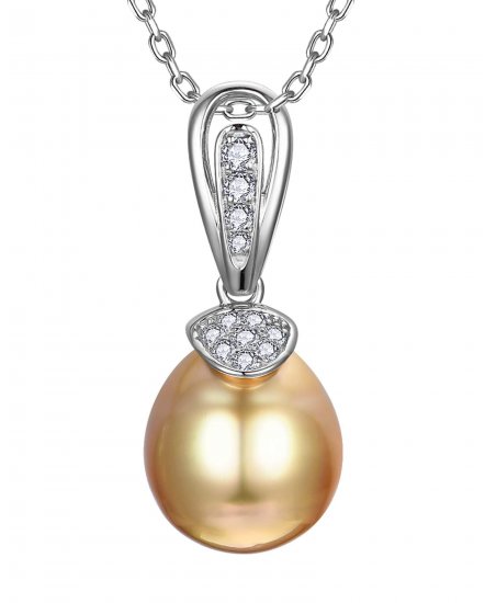 PEARL DIAMOND PENDANT (TP4370)