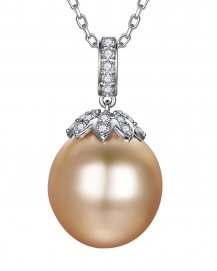 PEARL DIAMOND PENDANT (TP4372)
