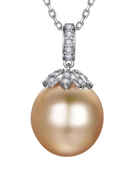 PEARL DIAMOND PENDANT (TP4372)