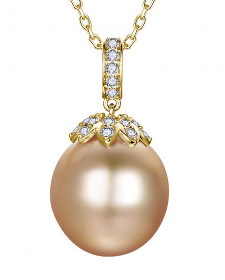 PEARL DIAMOND PENDANT (TP4372)