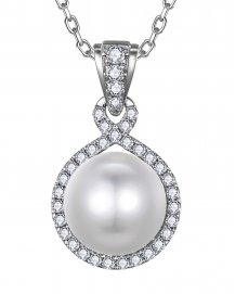 PEARL DIAMOND PENDANT (TP4373)