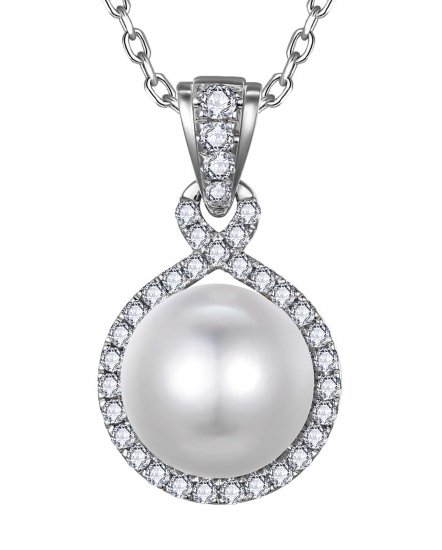 PEARL DIAMOND PENDANT (TP4373)