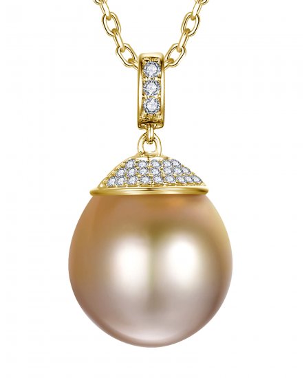 PEARL DIAMOND PENDANT (TP4374)