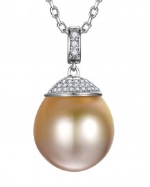 PEARL DIAMOND PENDANT (TP4374)
