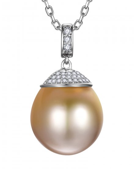 PEARL DIAMOND PENDANT (TP4374)