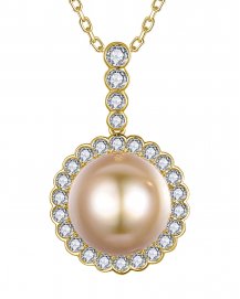 PEARL DIAMOND PENDANT (TP4375)