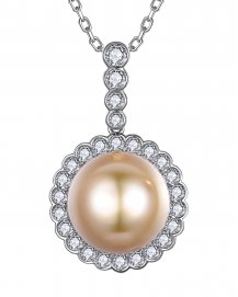 PEARL DIAMOND PENDANT (TP4375)