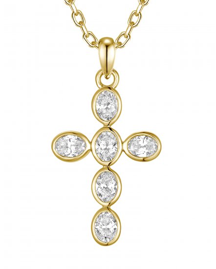 CROSS DIAMOND PENDANT (TP4378)