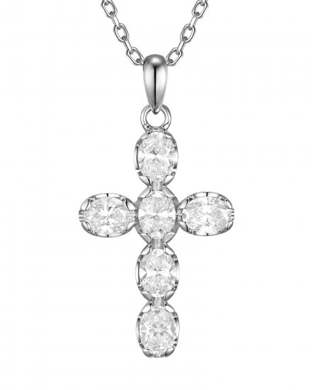 CROSS DIAMOND PENDANT (TP4388)