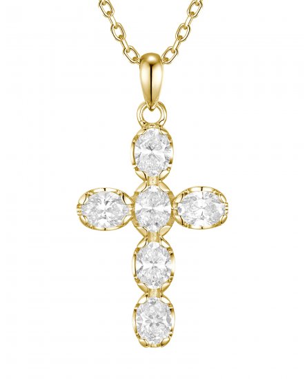 CROSS DIAMOND PENDANT (TP4388)