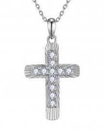 CROSS DIAMOND PENDANT (TP4390)