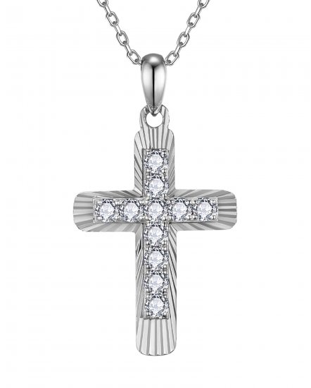 CROSS DIAMOND PENDANT (TP4390)