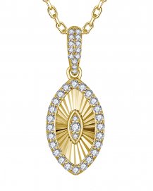 MARQUISE STYLE DIAMOND PENDANT (TP4536)