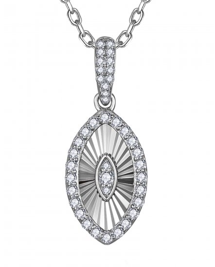 MARQUISE STYLE DIAMOND PENDANT (TP4536)