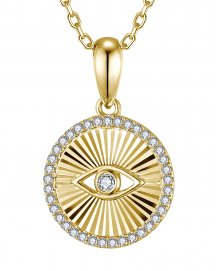 EVIL EYE DIAMOND PENDANT (TP4537)