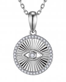 EVIL EYE DIAMOND PENDANT (TP4537)