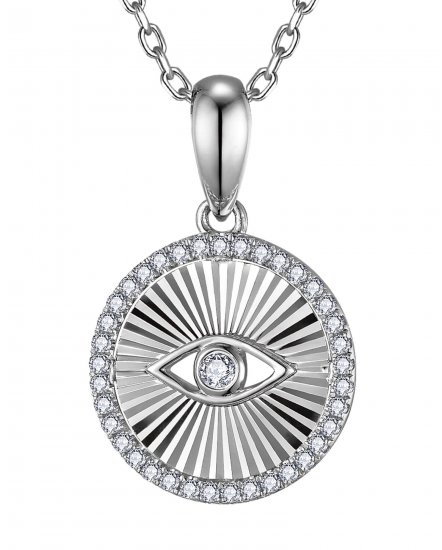 EVIL EYE DIAMOND PENDANT (TP4537)