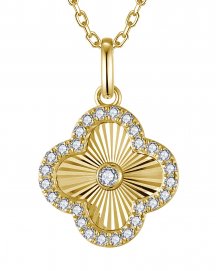 CLOVER STYLE DIAMOND PENDANT (TP4538)