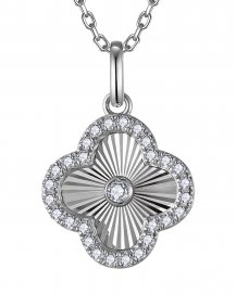 CLOVER STYLE DIAMOND PENDANT (TP4538)