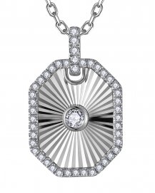 OCTAGON STYLE DIAMOND PENDANT (TP4539)