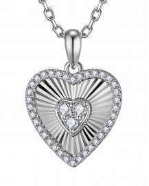 HEART SHAPE DIAMOND PENDANT (TP4540)