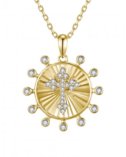 CROSS DIAMOND PENDANT (TP4552)