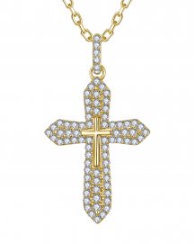 CROSS DIAMOND PENDANT (TP4579)
