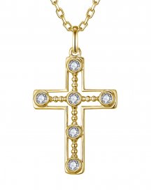 CROSS DIAMOND PENDANT (TP4581)