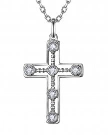 CROSS DIAMOND PENDANT (TP4581)