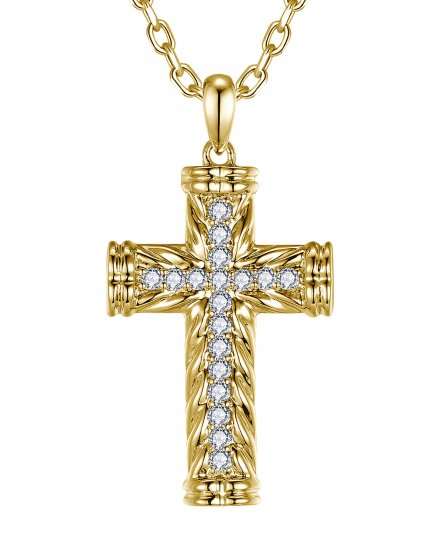CROSS DIAMOND PENDANT (TP4582)