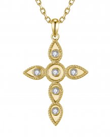 CROSS DIAMOND PENDANT (TP4585)