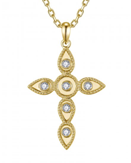 CROSS DIAMOND PENDANT (TP4585)