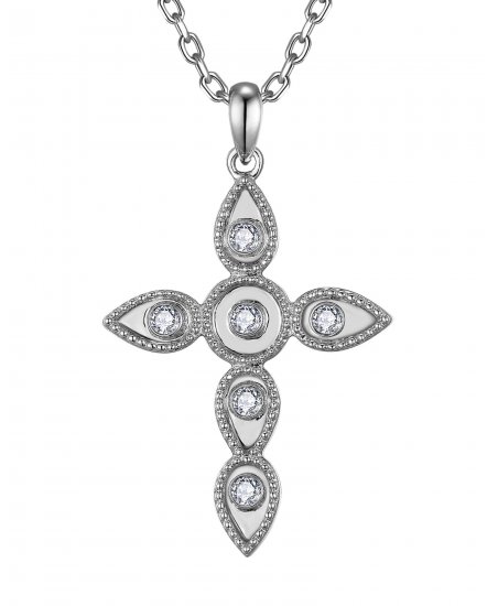 CROSS DIAMOND PENDANT (TP4585)