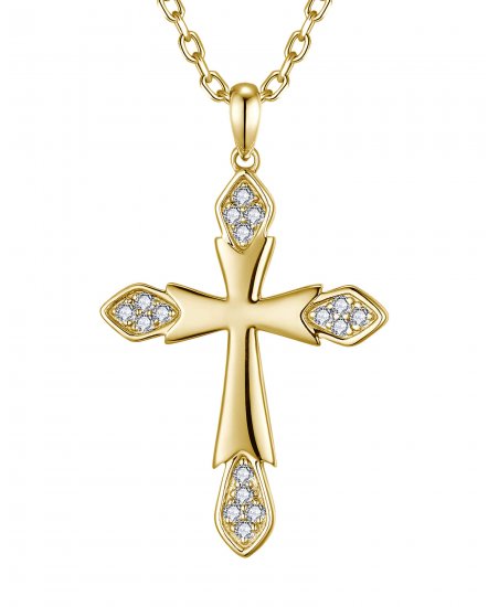 CROSS DIAMOND PENDANT (TP4587)