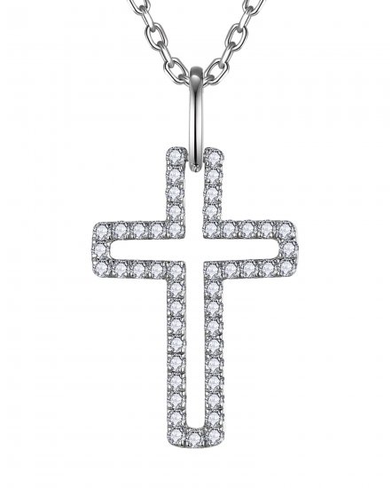 CROSS DIAMOND PENDANT (TP4589)
